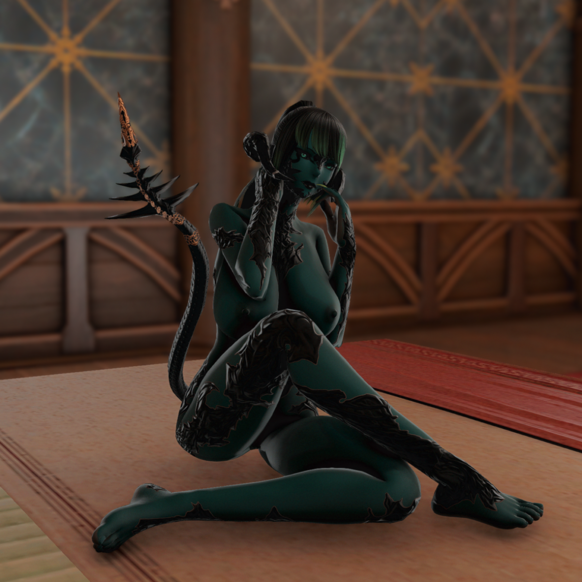 Marla Nude Poses