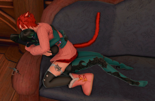 Cuddles with Mura