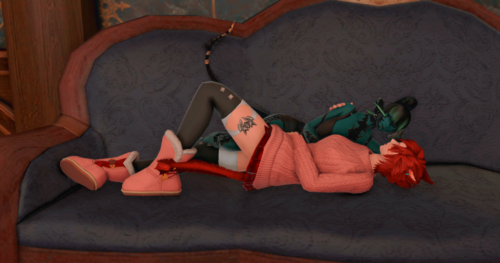 Cuddles with Mura