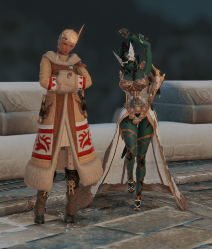 Mal and Marla arrive in Coerthas