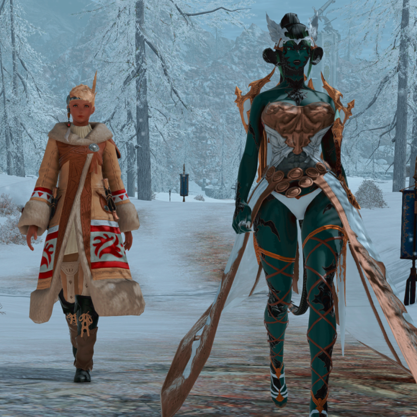 Mal and Marla's winter adventure