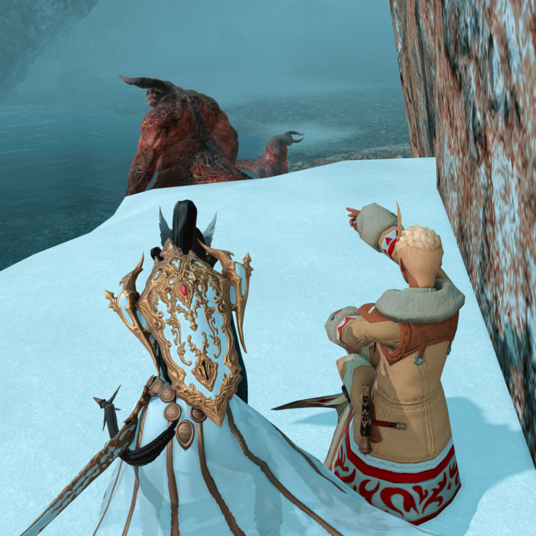 Mal finally spots her quarry 