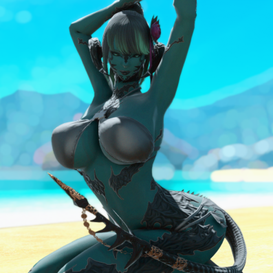 Marla at the beach