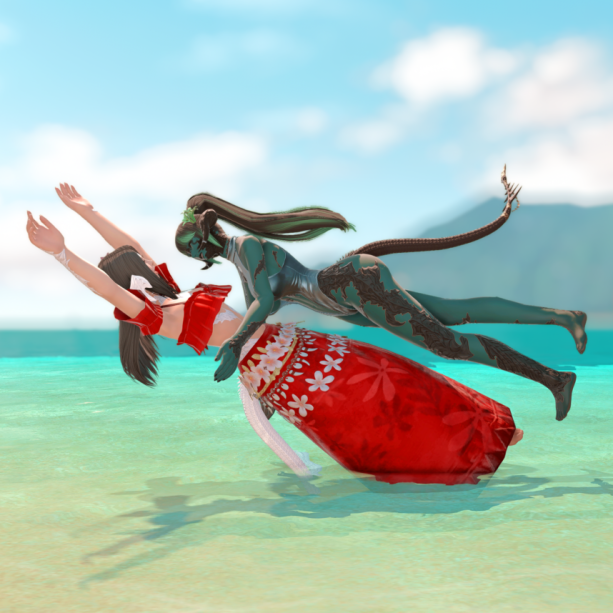 Beach visit with Kaki